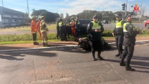 Motociclista morre após colisão no Eixo Monumental (DF)