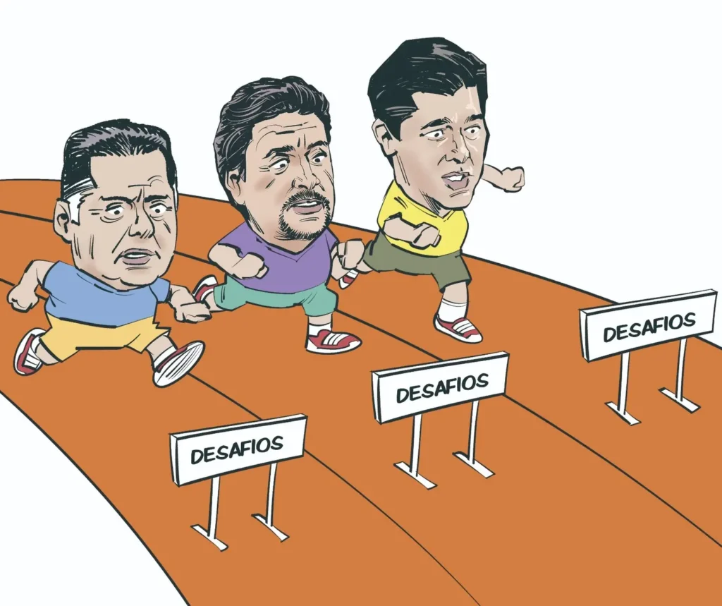 Daniel, Wilder e Marconi saem do sofá e buscam o cidadão-eleitor