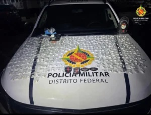 Polícia Militar prende suspeito de tráfico e apreende cocaína durante operação no Itapoã (DF)