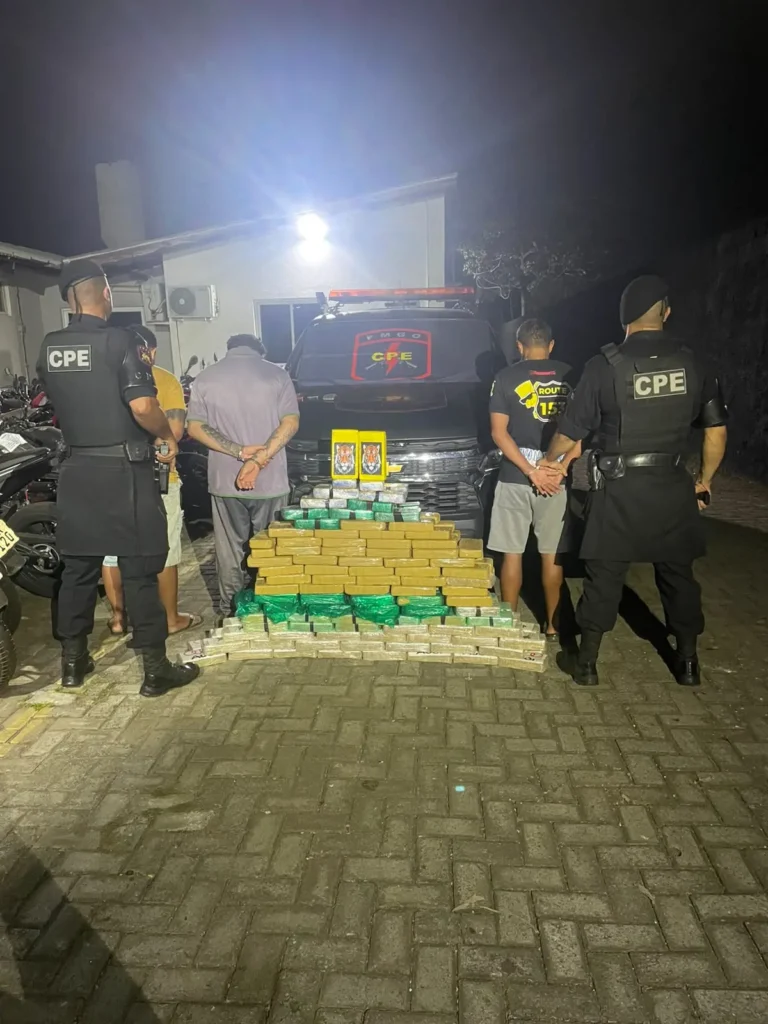 PM apreende mais de 200 quilos de pasta-base de cocaína avaliados em R$ 6 milhões em Goiânia