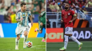 Argentina x Egito: veja horário, onde assistir e escalações