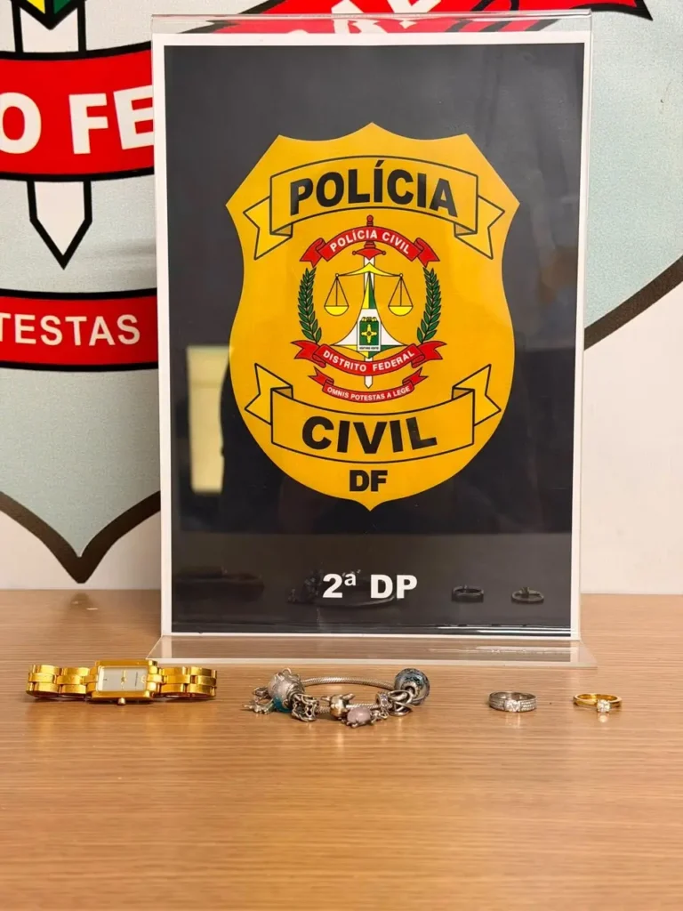PCDF investiga doméstica suspeita de furtar joias avaliadas em R$ 67 mil em Brasília
