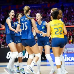 Brasil derrota o Japão na estreia da terceira semana da VNL Feminina