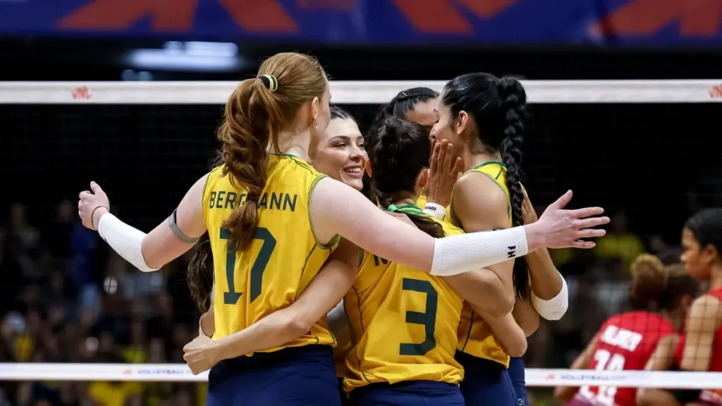 Brasil estreia na terceira semana da VNL Feminina contra o Japão; veja horário e onde assistir