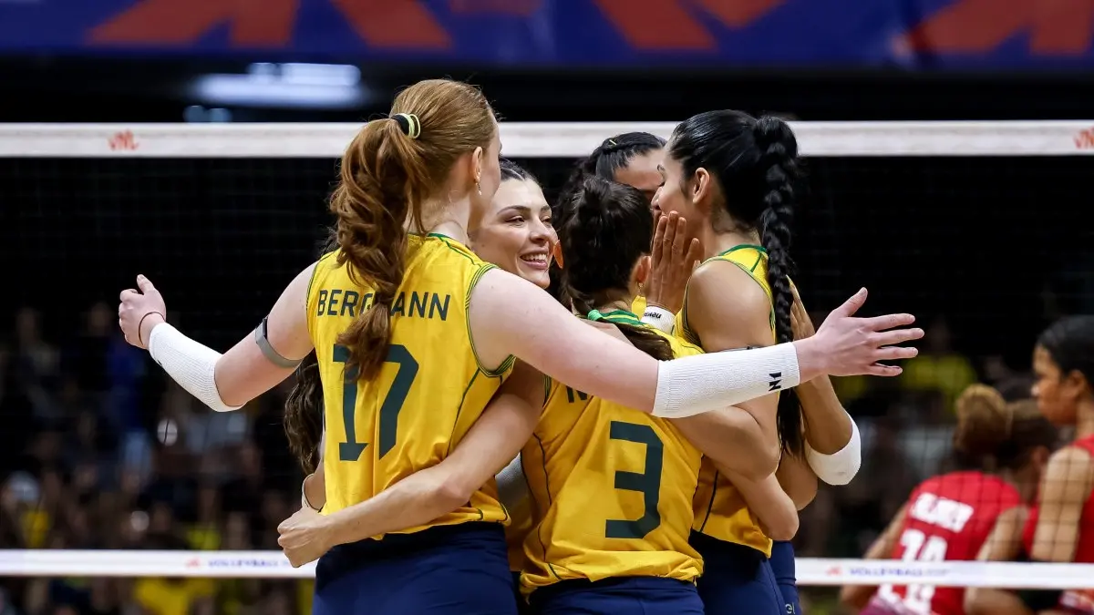 Brasil estreia na terceira semana da VNL Feminina contra o Japão; veja horário e onde assistir
