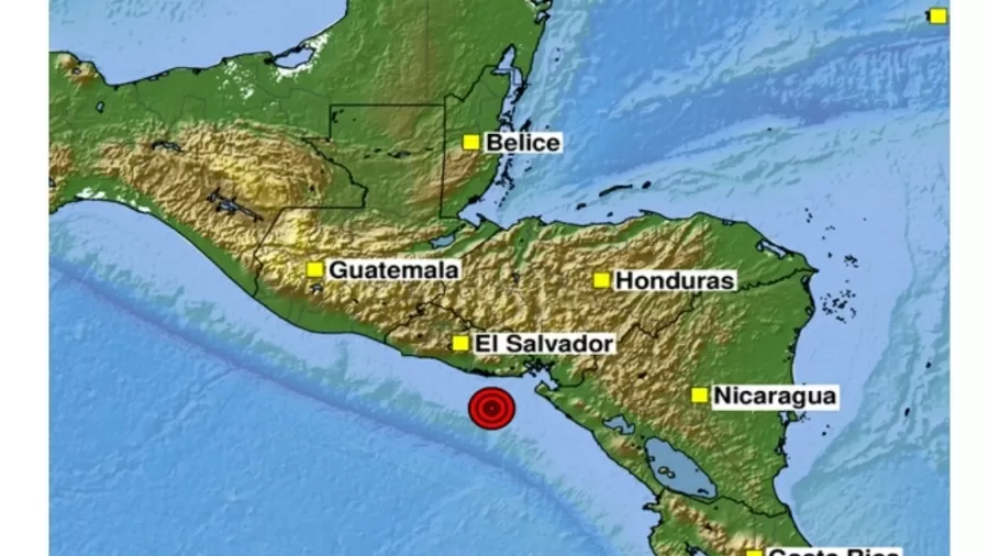 Terremoto de magnitude 5,5 atinge costa de El Salvador