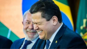 Lula e Davi Alcolumbre