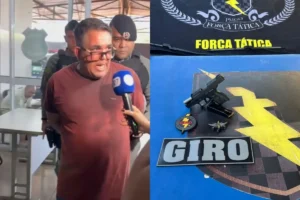 Miramar dos Santos Rocha, preso por atirar em ex-funcionário