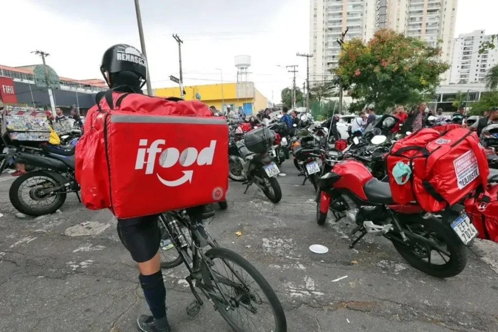Entregadores por aplicativo