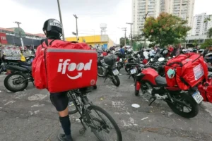 Entregadores por aplicativo