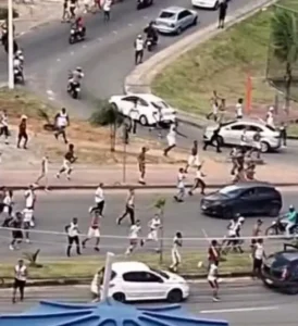 Briga entre torcidas termina com morte e seis presos em Salvador