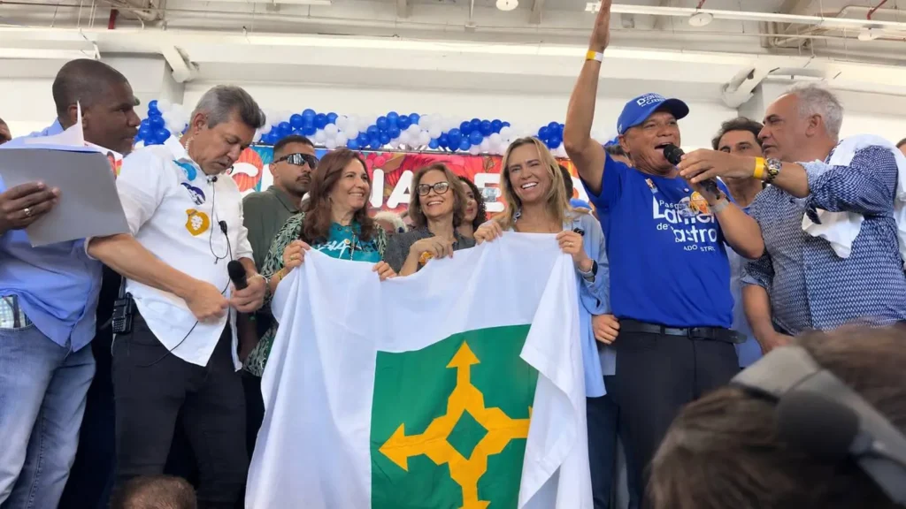 “Aos meus adversários, a minha resposta será sempre o trabalho”, diz Celina Leão ao lançar candidatura à reeleição no DF