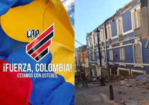 Clubes brasileiros se solidarizam com a Colômbia após terremoto que deixou dezenas de mortos