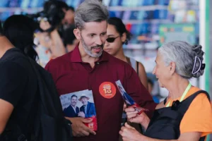 Grass faz caminhada e sabatina com setor produtivo no DF