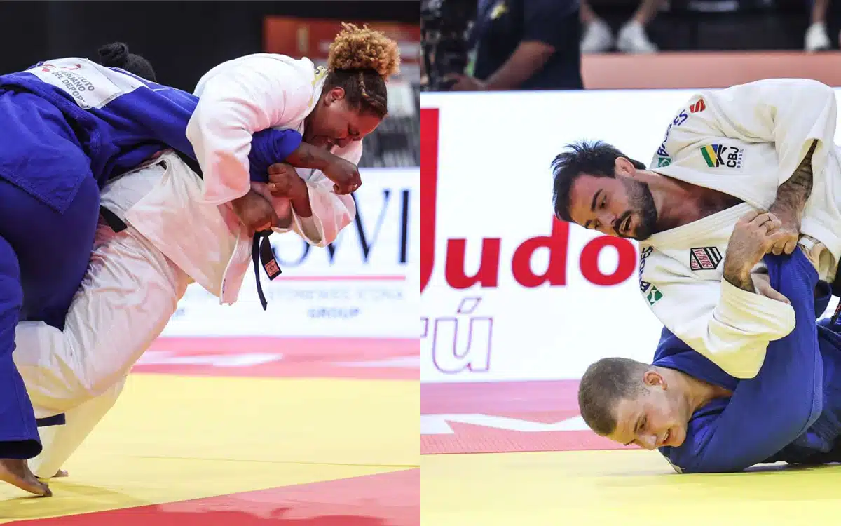 Brasil fecha Grand Prix de Judô de Lima com cinco medalhas e liderança