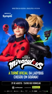 “Miraculous® Ladybug: O Show Musical” chega a Goiânia como parte de sua turnê nacional pelo Brasil