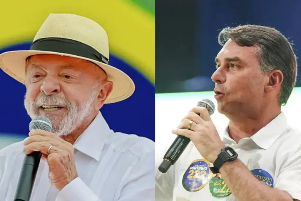 TSE manda tirar do ar propaganda de Lula contra Flávio Bolsonaro
