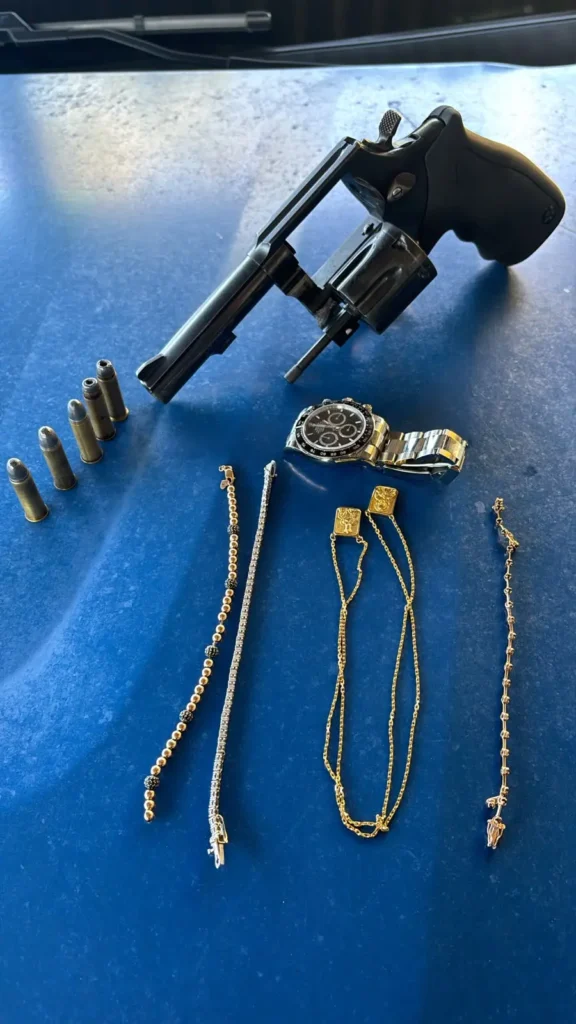 Suspeitos viajam de SP para Goiânia para roubar Rolex e são presos em 15 minutos