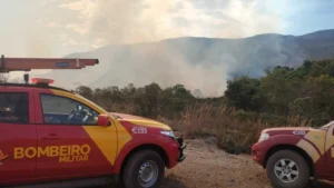 Incêndios mobilizam equipes no nordeste de Goiás neste fim de semana