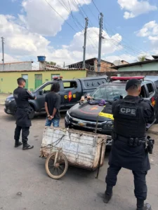 Suspeito é preso após corpo de homem ser encontrado carbonizado em uma chácara em Aparecida de Goiânia