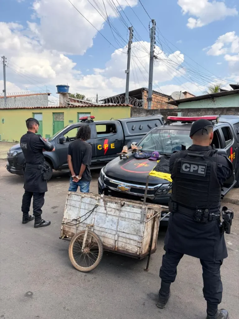 Suspeito é preso após corpo de homem ser encontrado carbonizado em uma chácara em Aparecida de Goiânia