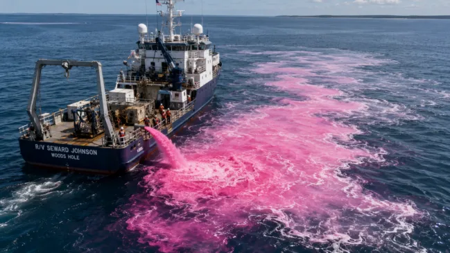 Por que cientistas despejaram 62 mil litros de soda cáustica no mar?