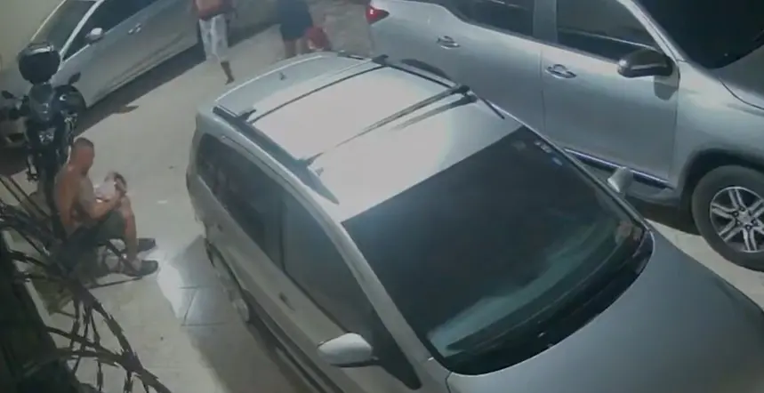 Vídeo: Bombeiro de folga salva bebê engasgada durante a madrugada em Goiânia