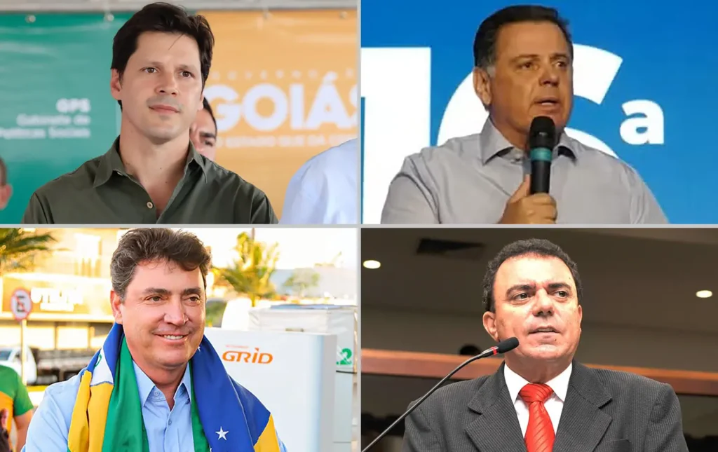 Na 4ª semana de campanha, Daniel, Marconi e Luis Cesar olham para o interior de Goiás