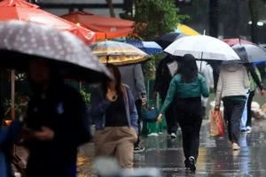 Frente fria provoca tempestades no Centro-Oeste, Sudeste e Paraná, e o calor extremo continua em parte do país