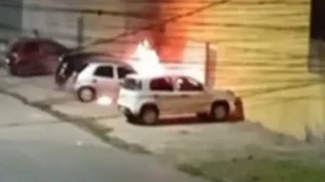PCDF investiga incêndio criminoso que destruiu carro em Brasília