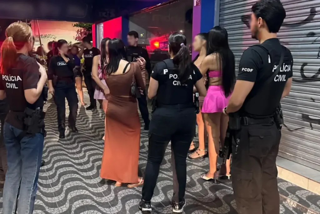 PCDF fecha casa de prostituição e apreende materiais em operação em Brasília