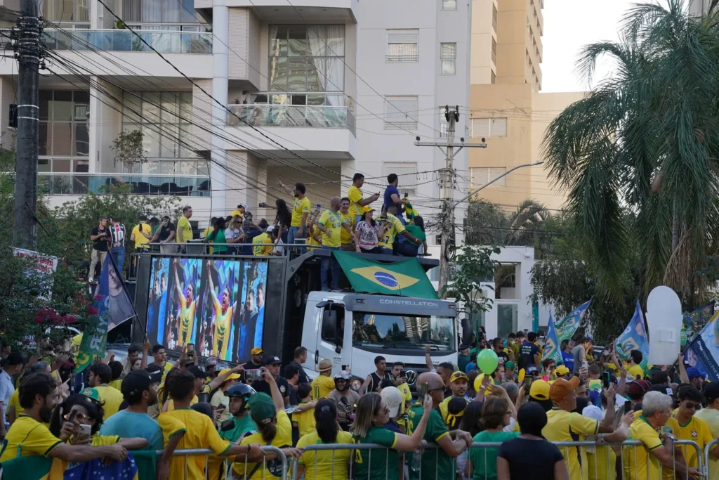 Flávio Bolsonaro em Goiânia