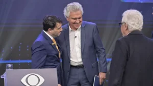 Caiado e Renan Santos organizam debate presidencial para a próxima segunda (14)