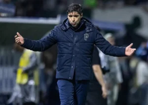 Abel Ferreira chega à 15ª expulsão no comando do Palmeiras