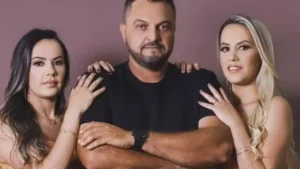 Rainha de rodeio revela desafios de viver em trisal com irmã gêmea em Goiás