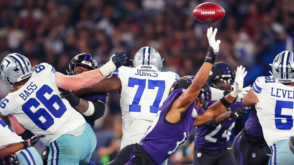Ravens superam os Cowboys com field goal nos segundos finais e levam a melhor