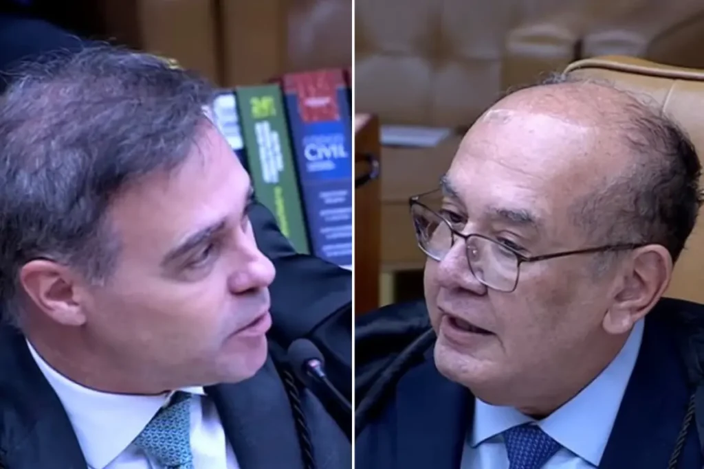 “Pixuleco” e “boneco eleitoral”: Gilmar e Mendonça batem boca no STF; veja o vídeo