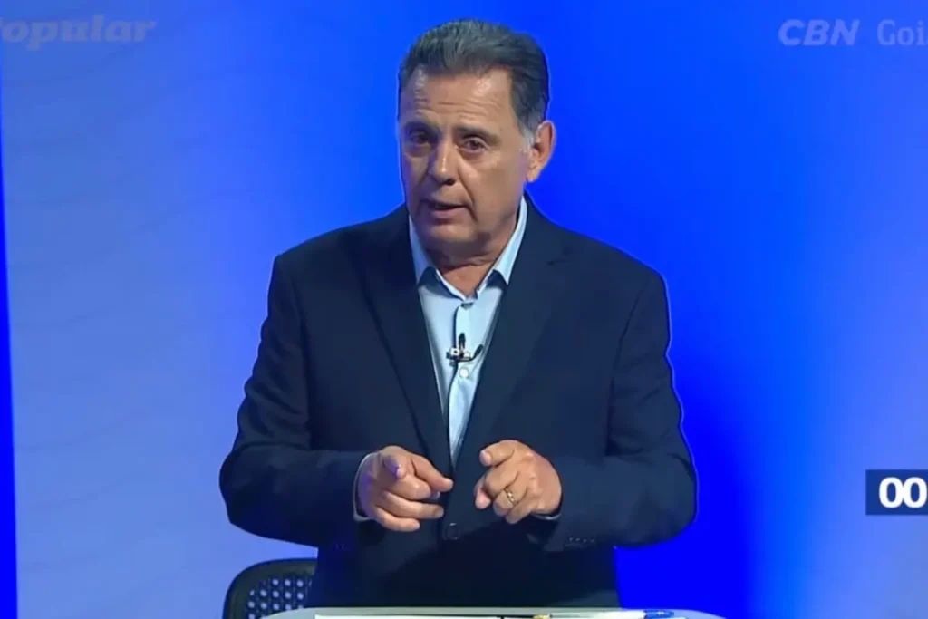 “Não é agora, nesse debate, que vamos resolver isso”, diz Marconi Perillo ao cobrar Lula sobre bets