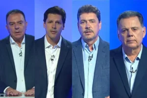 A dez dias da eleição, debate entre candidatos ao governo de Goiás termina sem empolgar eleitor