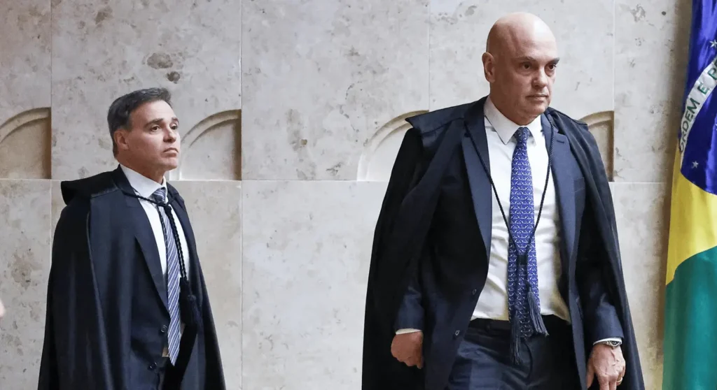 Moraes pede a Fachin investigação contra Mendonça por atuação nos casos Master e INSS