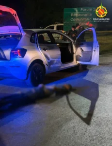 Jovens são presos após roubo de carro de aplicativo no Recanto das Emas (DF)