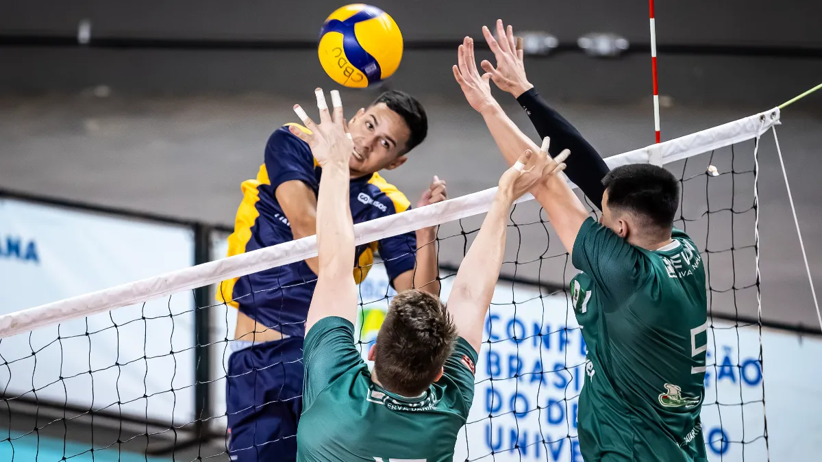 Goiás garante vaga nas semifinais do vôlei masculino e feminino dos JUBs 2026