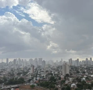 INMET emite alerta amarelo para Goiânia com chuvas intensas e ventos de até 60 km/h
