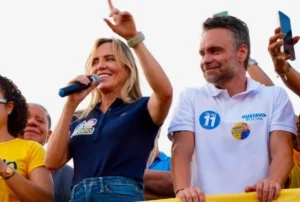 Celina Leão e Gustavo Rocha