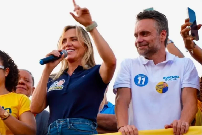Celina Leão e Gustavo Rocha
