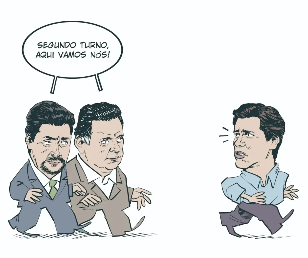 Marconi e Wilder empurram Daniel para o segundo turno
