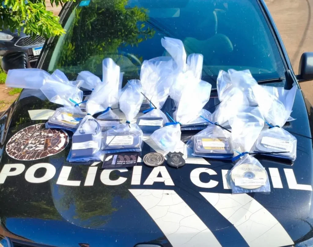 Operação em Jataí apreende eletrônicos em investigação sobre pornografia infantil