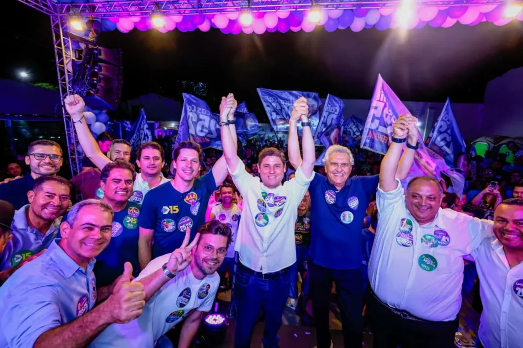 Caiado e Daniel Vilela reforçam mobilização da base em evento com mil pessoas em Goiânia