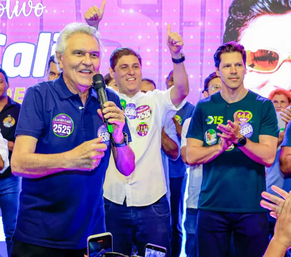 Caiado e Daniel Vilela reforçam mobilização da base em evento com mil pessoas em Goiânia
