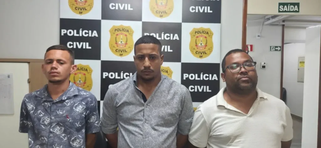 Trio é preso no DF suspeito de aplicar golpe da falsa bênção em idosos